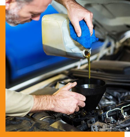 Engine oil for a car​